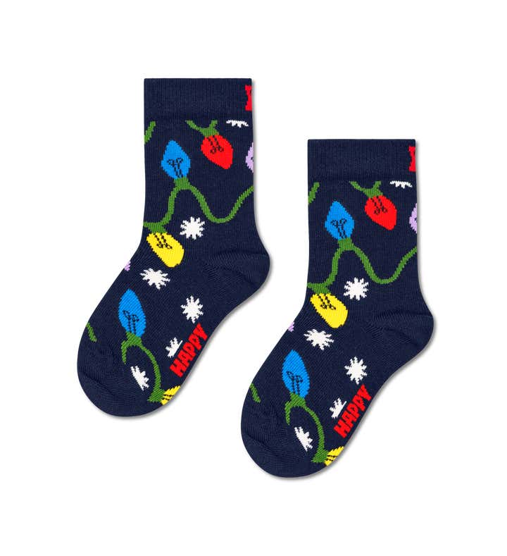 Kids Christmas Lights Sock