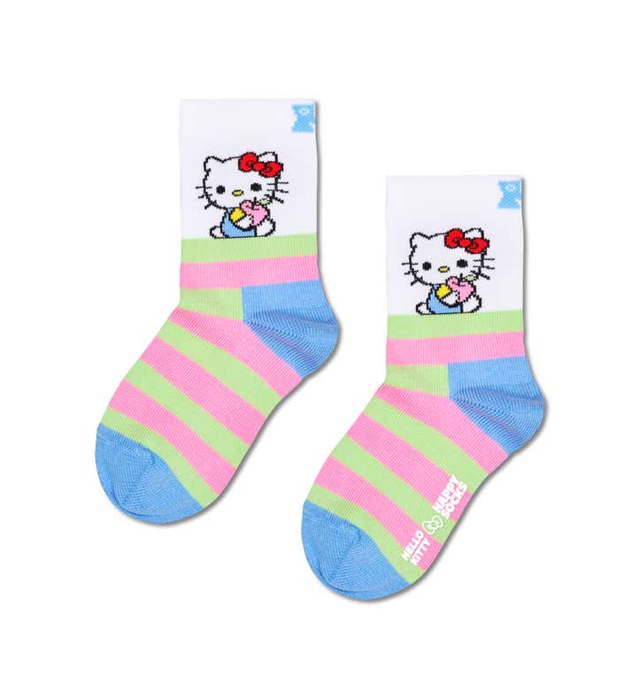 Kids Hello Kitty Stripe Sock
