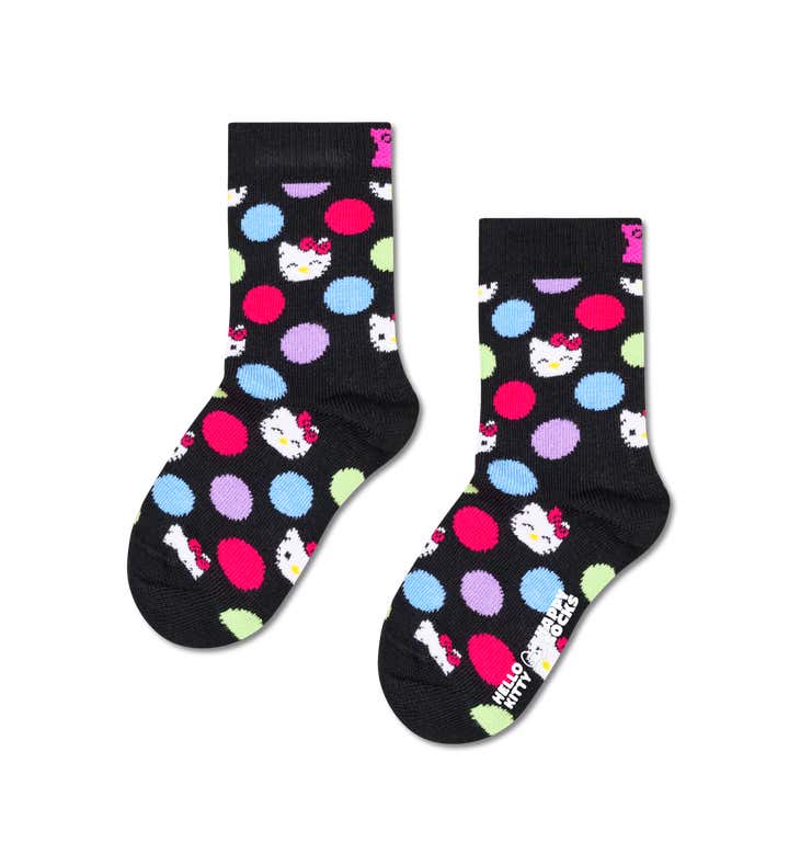 Kids Hello Kitty Dot Sock