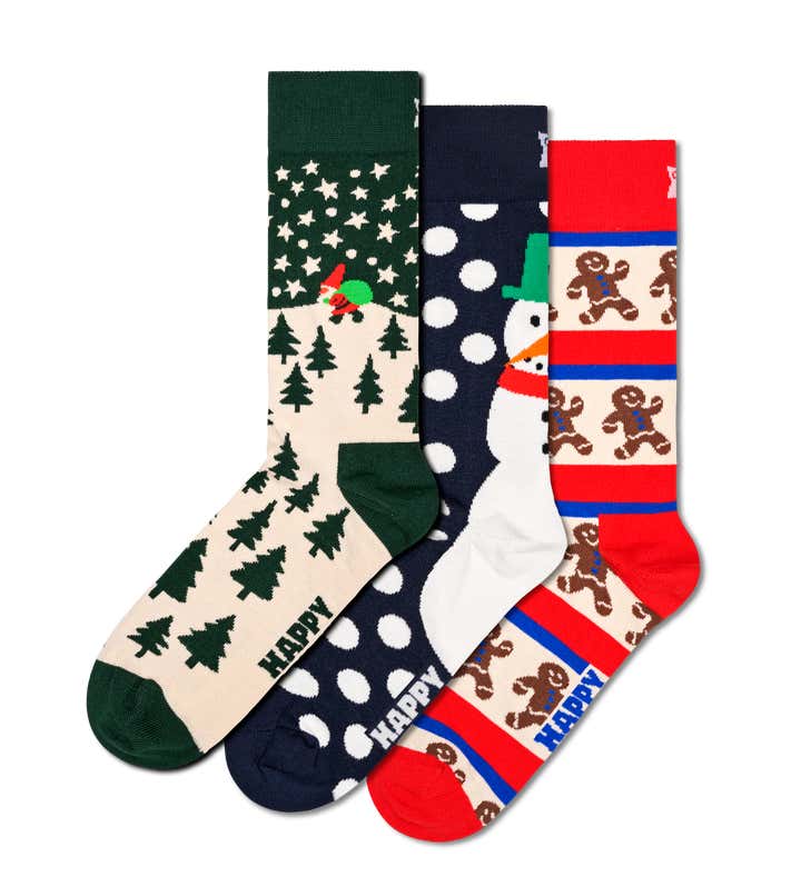 3-Pack Holiday Socks
