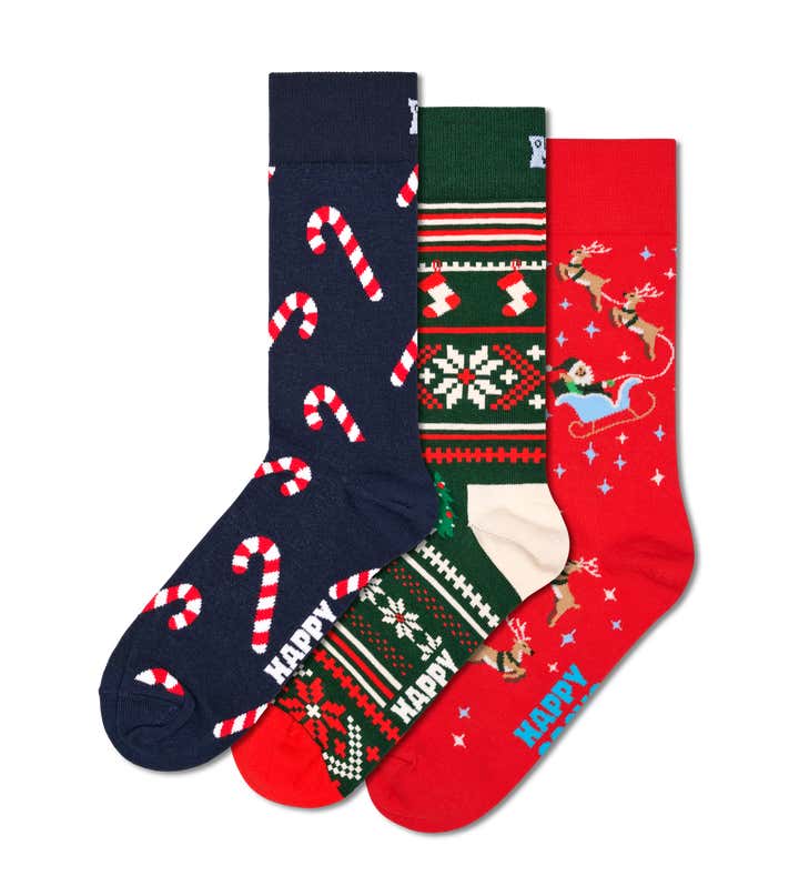 3-Pack Holiday Socks