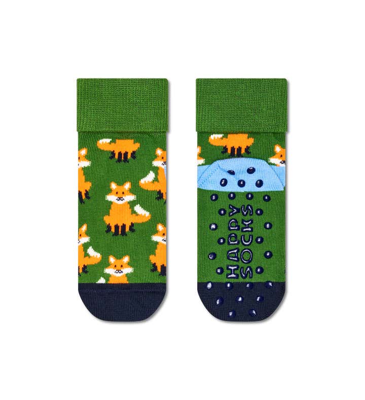Kids Fox Anti Slip Sock