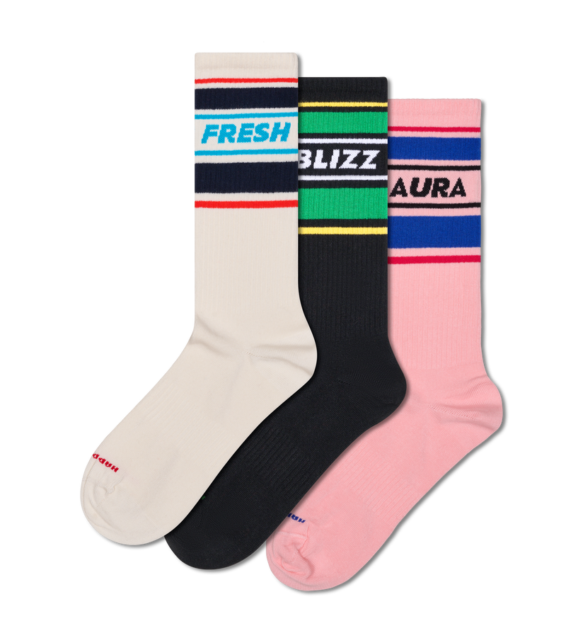 3-Pack Fresh Sneaker Socks