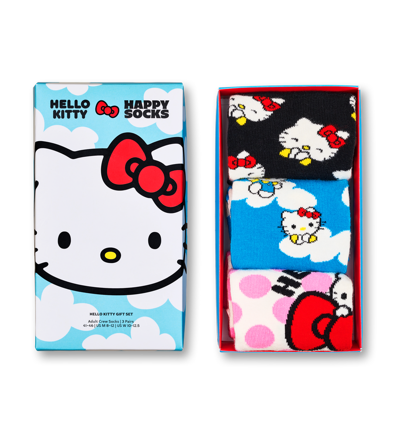 Hello Kitty 3-Pack Socks Gift Set