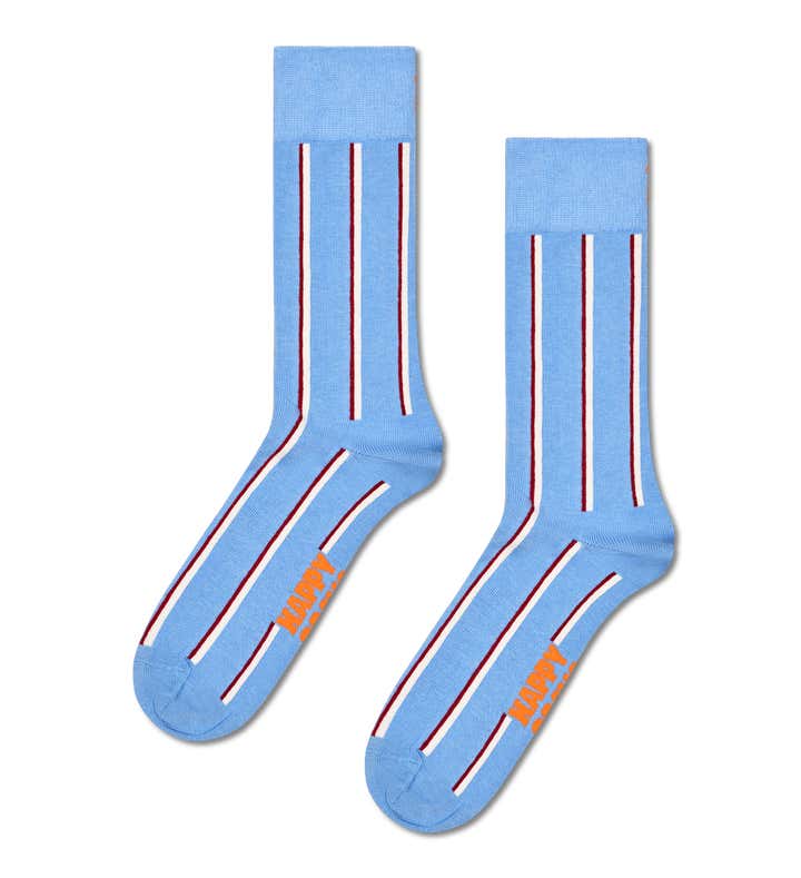 Vertical Stripe Sock