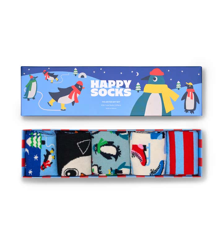 Kids 5-Pack Polar Fun Socks Gift Set