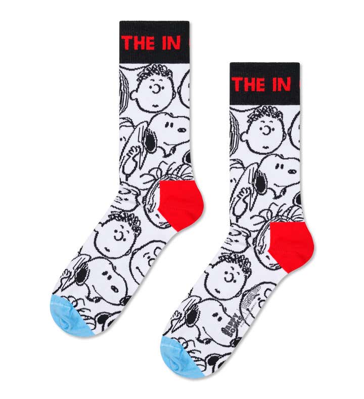 Peanuts The In Crowd Sock