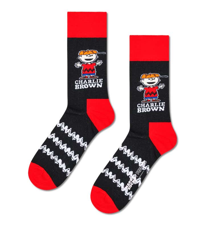 Peanuts Charlie Brown Sock