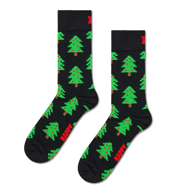 Holiday Trees Sock
