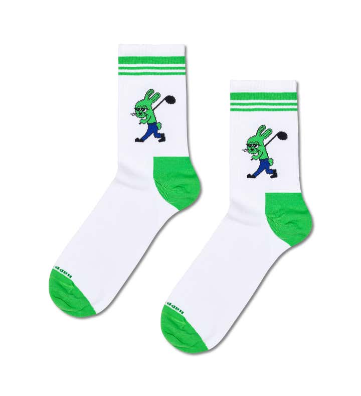 Golf Bunny Sneaker Sock