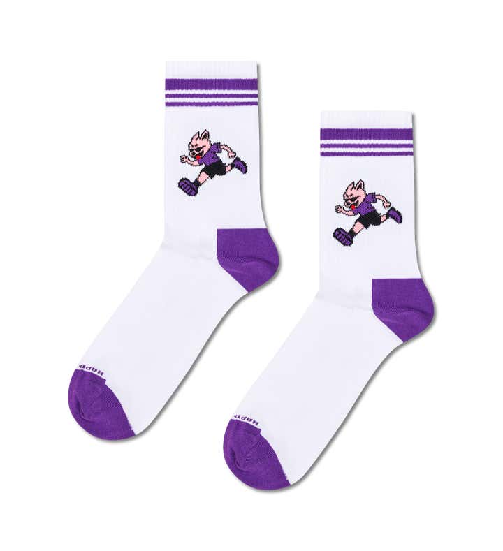 Running Dog Sneaker Sock