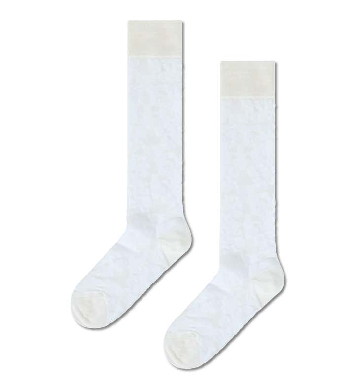 Lace Knee High Sock