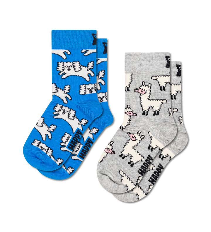 Kids 2-Pack Cloud Dog Socks