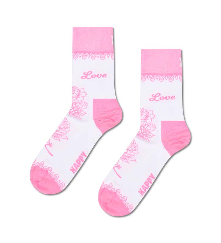 Love Short Crew Sock