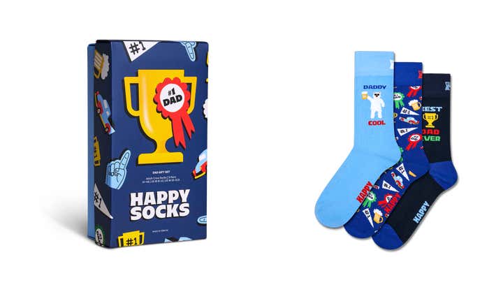 3-Pack Dad Socks Gift Set