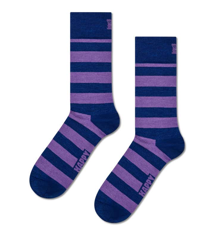 Stripe Wool Sock
