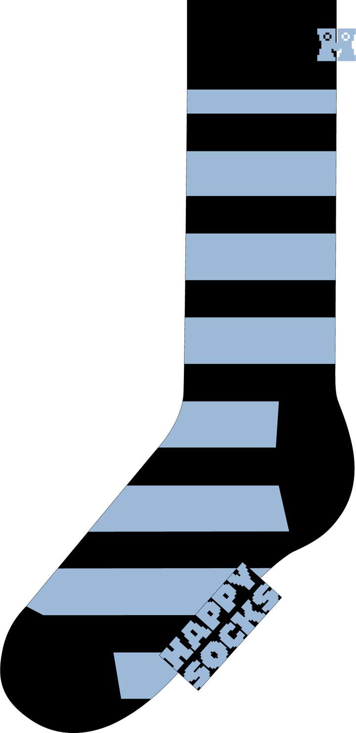 Stripe Wool Sock