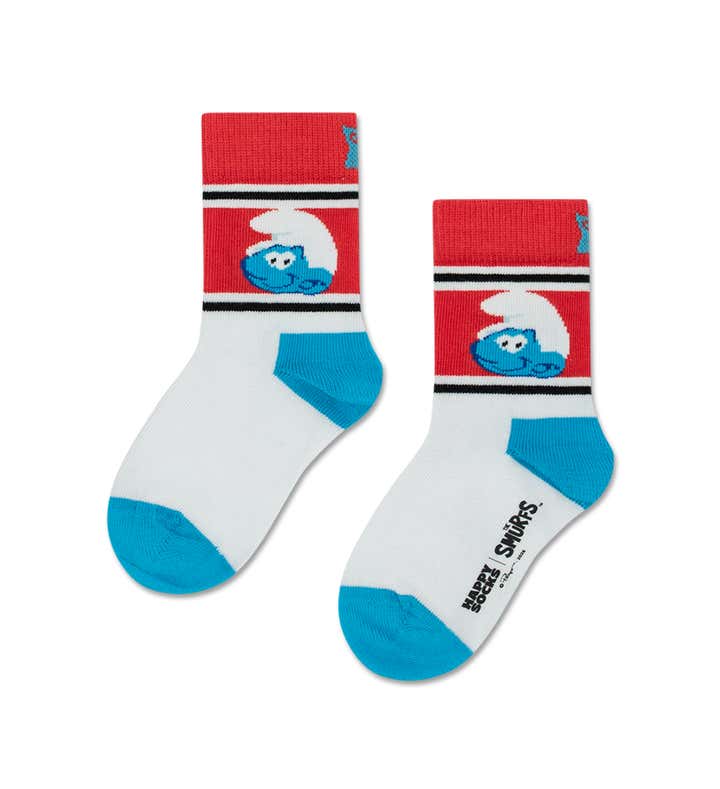 Kids The Smurfs Smiley Smurf Sock