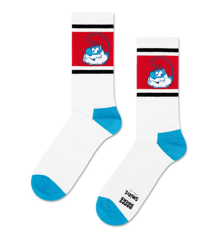 The Smurfs Papa Smurf Sneaker Sock