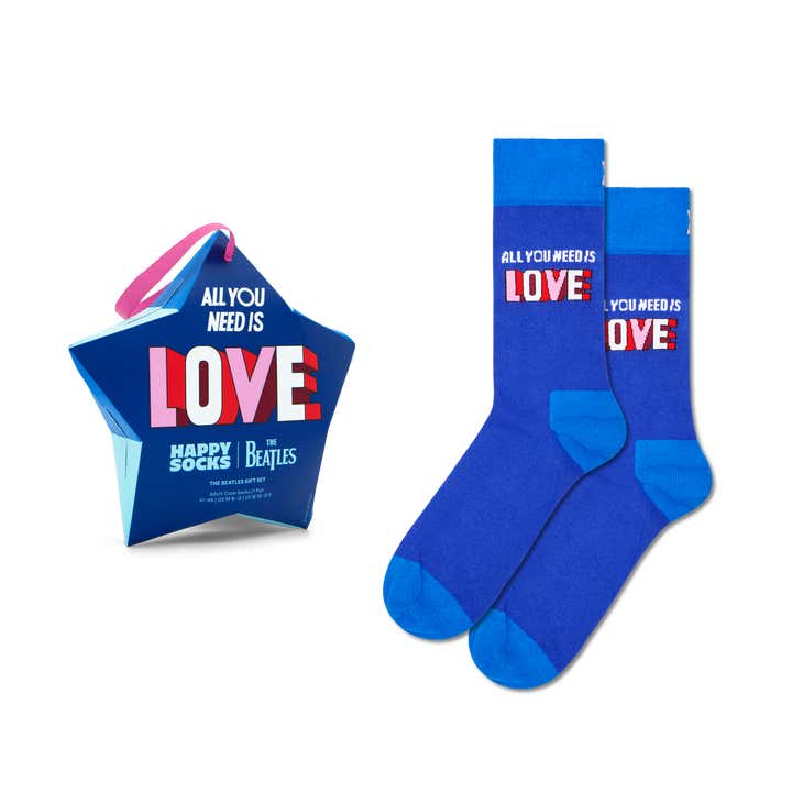 The Beatles 1-Pack Love Sock Gift Set