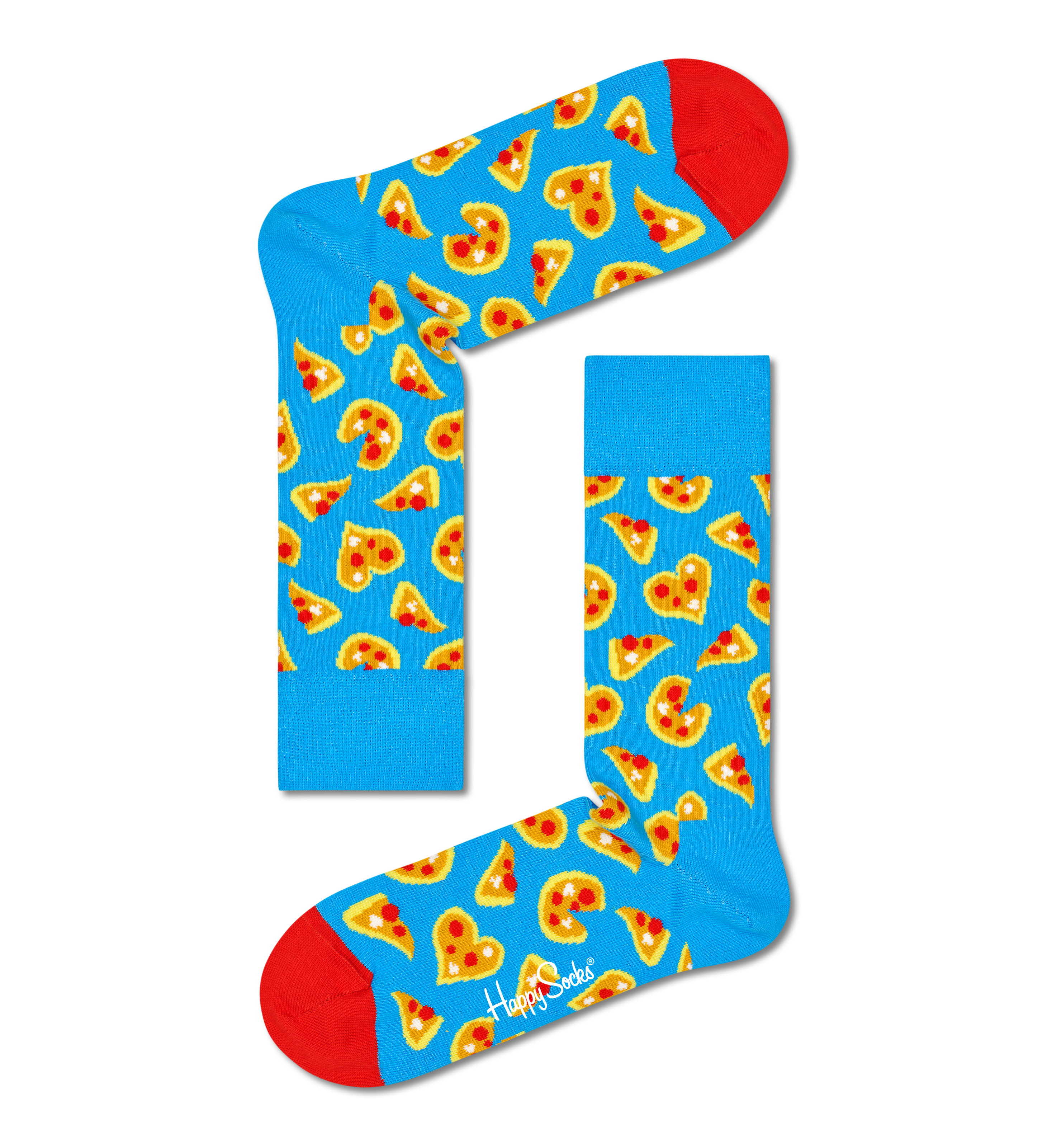 Pizza Love Sock, Blue | Happy Socks