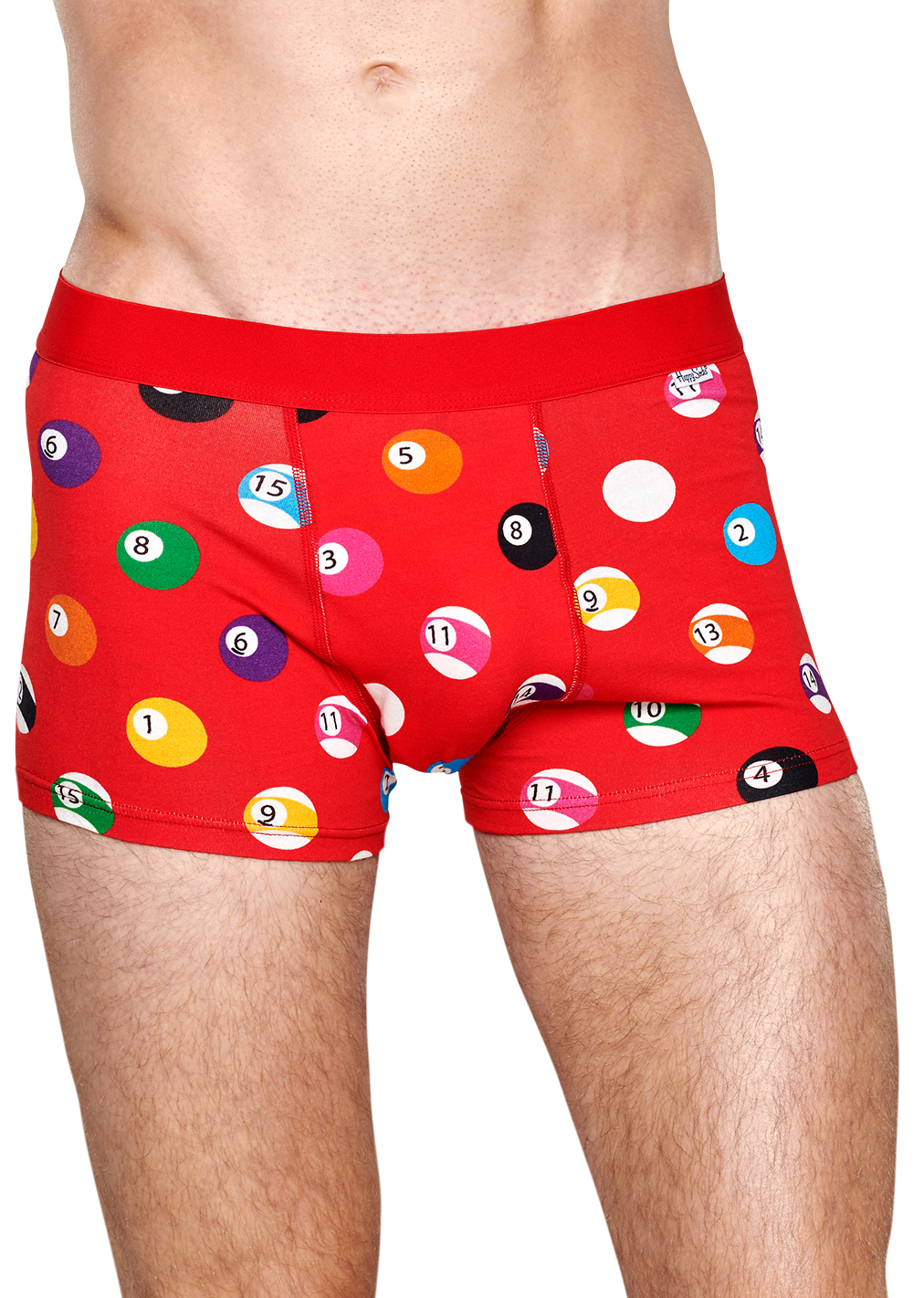 Men’s underwear: Pool Trunk, Red | Happy Socks
