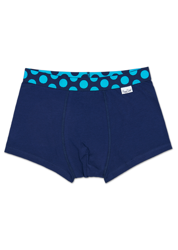 Blue Men’s underwear: Pop Color Trunk | Happy Socks