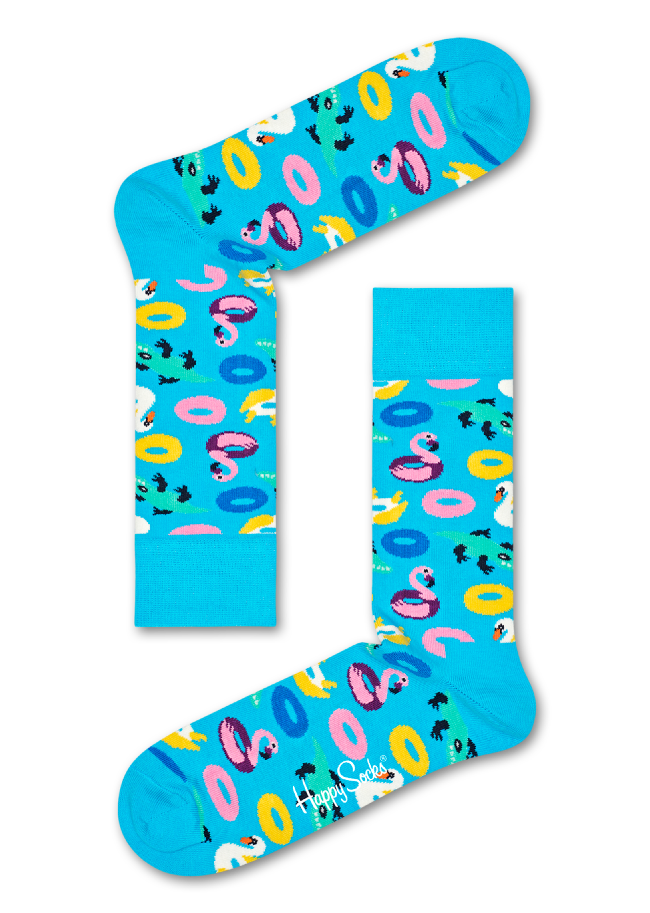 Party Blues Neck Socks