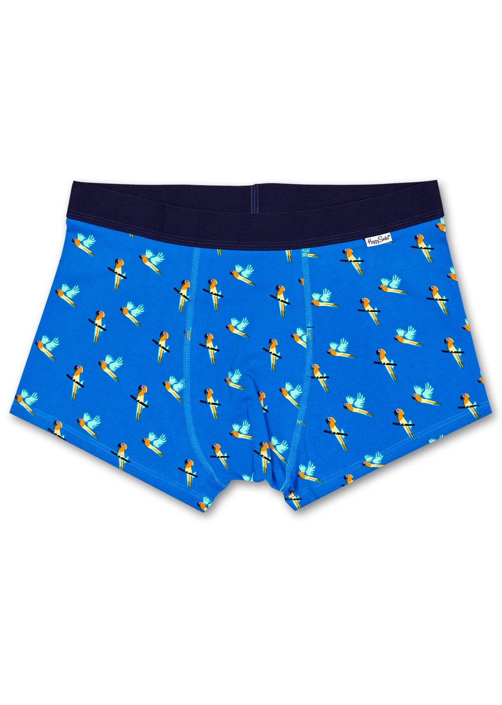 Blue trunk: Parrot - Men’s Underwear | Happy Socks