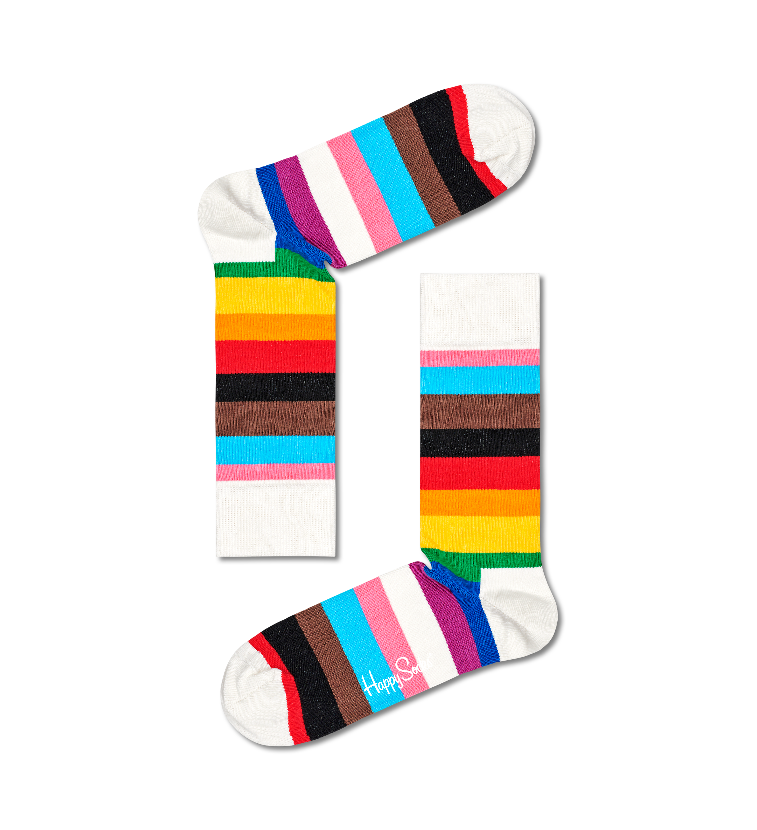 Visita lo Store di Happy SocksHappy Socks Pride Stripe Calzini Unisex-Adulto 