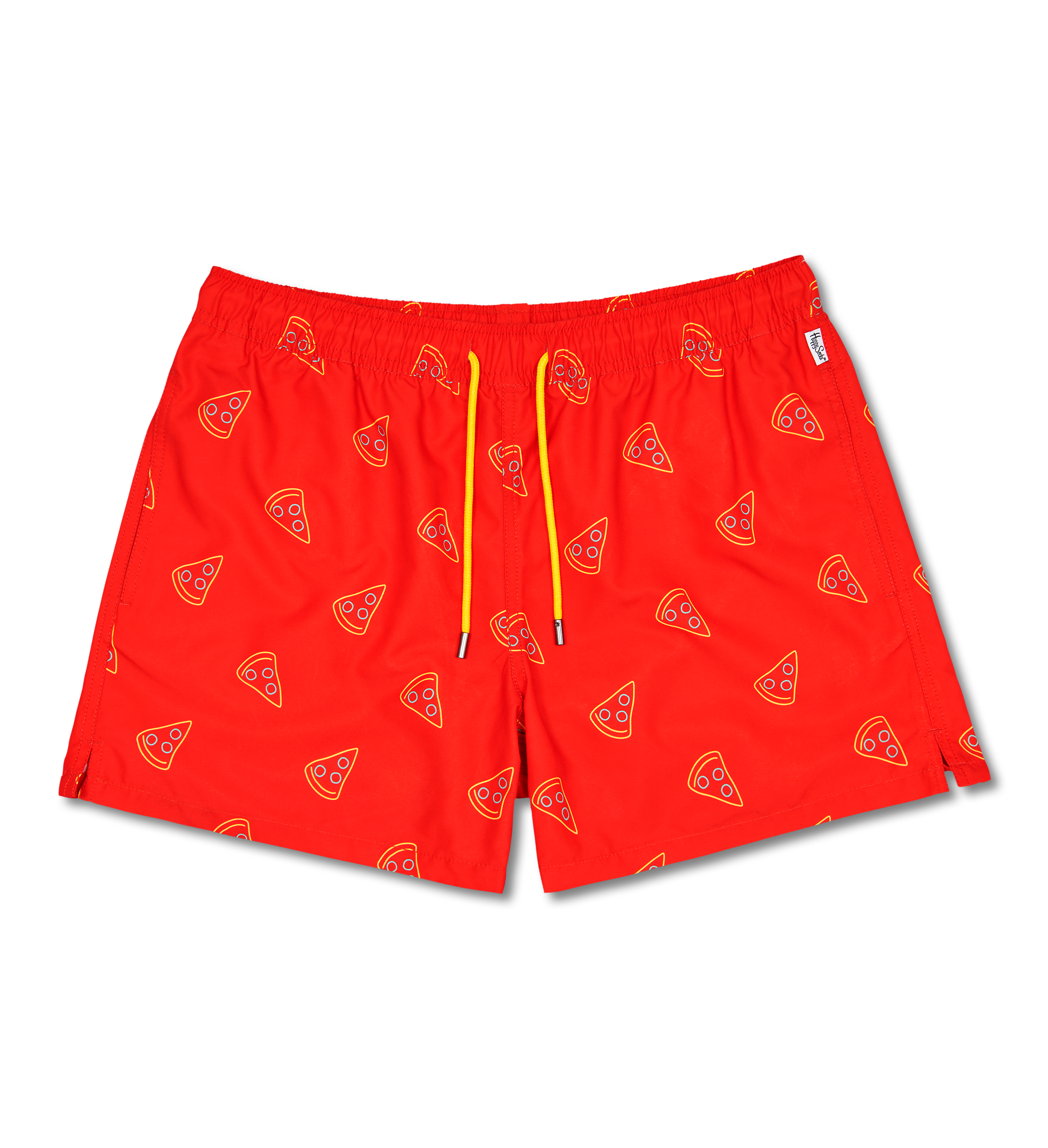 Red Pizza Slice Swim Shorts | Happy Socks