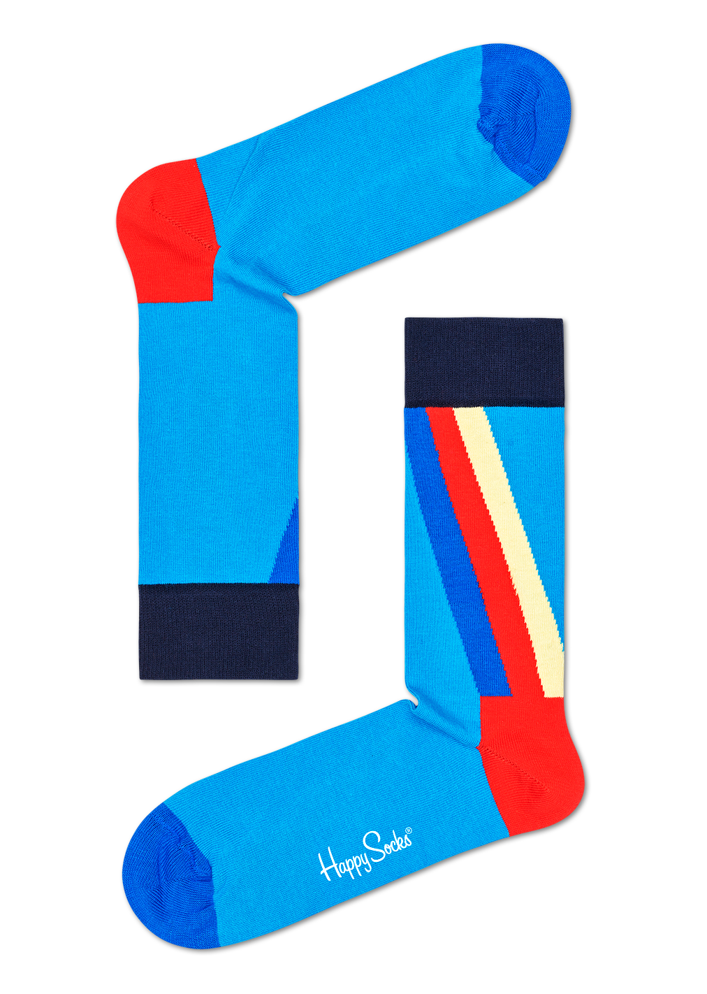 Blue Sock: Retro Stripe | Happy Socks GL