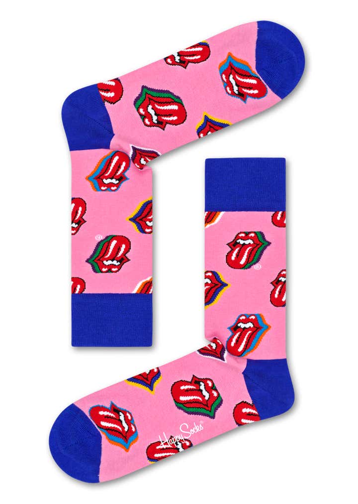 Rolling Stones Candy Kiss Sock