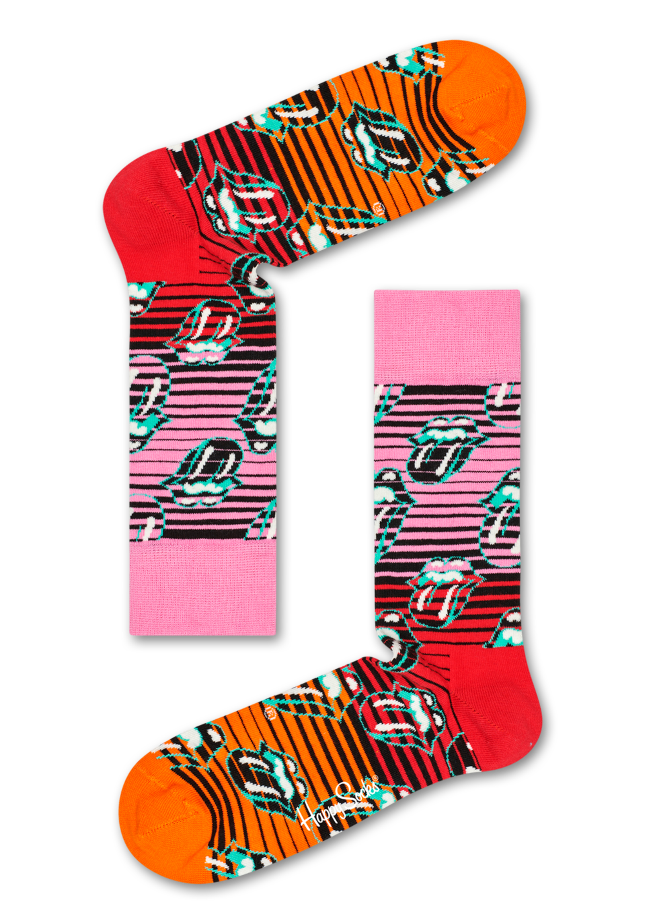 Happy Socks x Rolling Stones Ruby Tuesday Sock