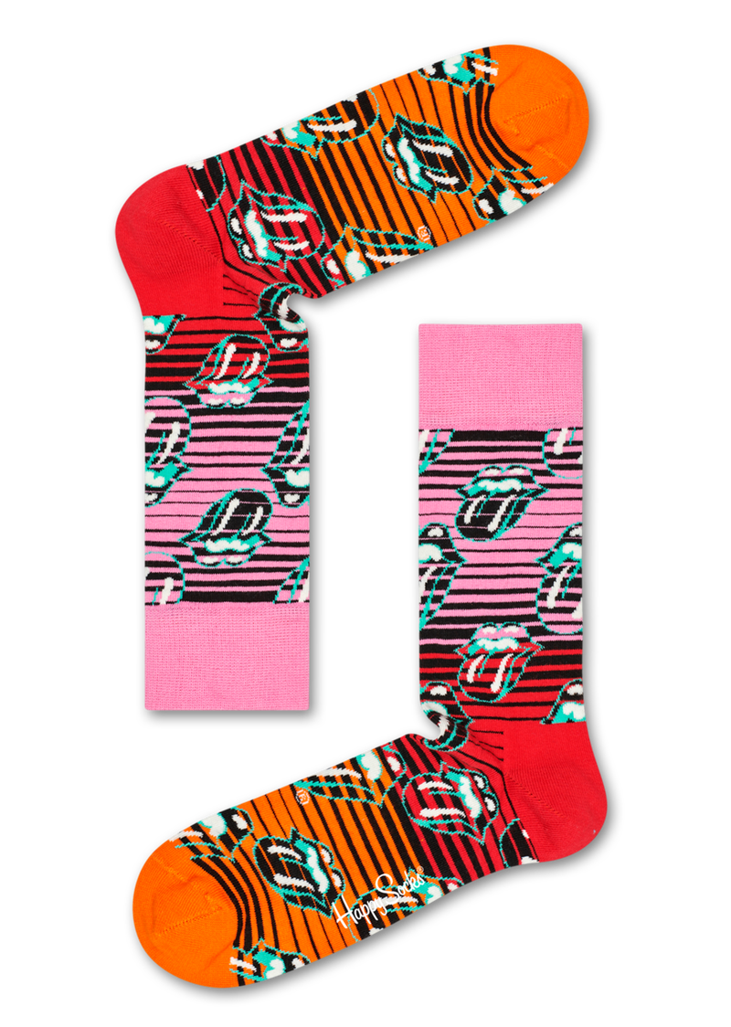 Happy Socks x Rolling Stones Ruby Tuesday Sock