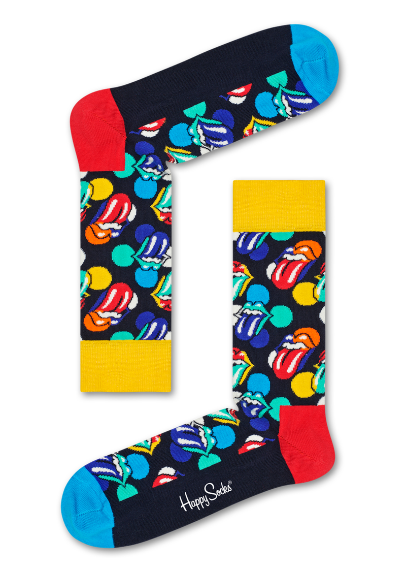 Happy Socks x Rolling Stones Big Licks Sock