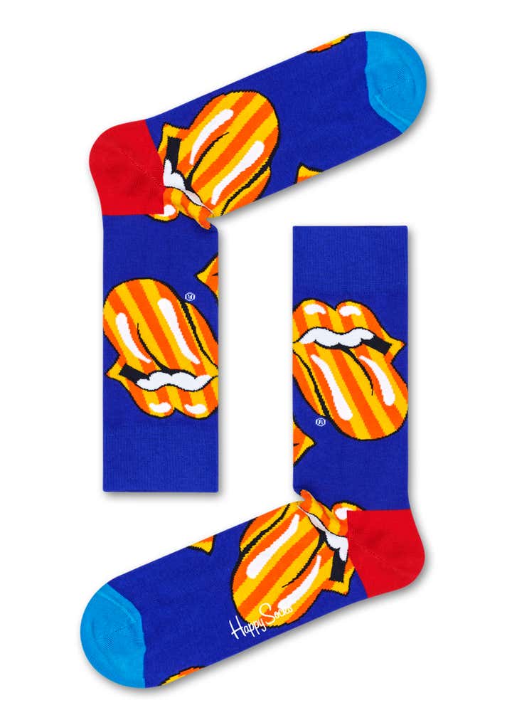 Rolling Stones Tumbling Stripes Sock