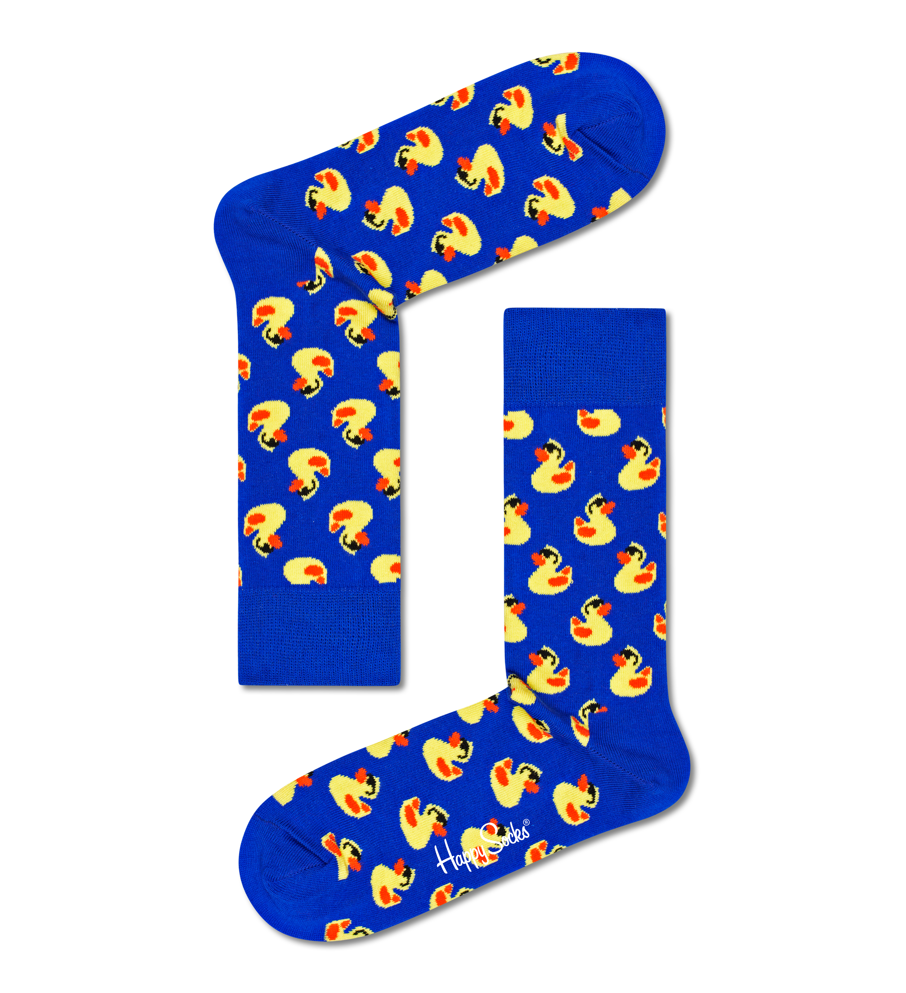 Navy Rubber Duck Crew Sock