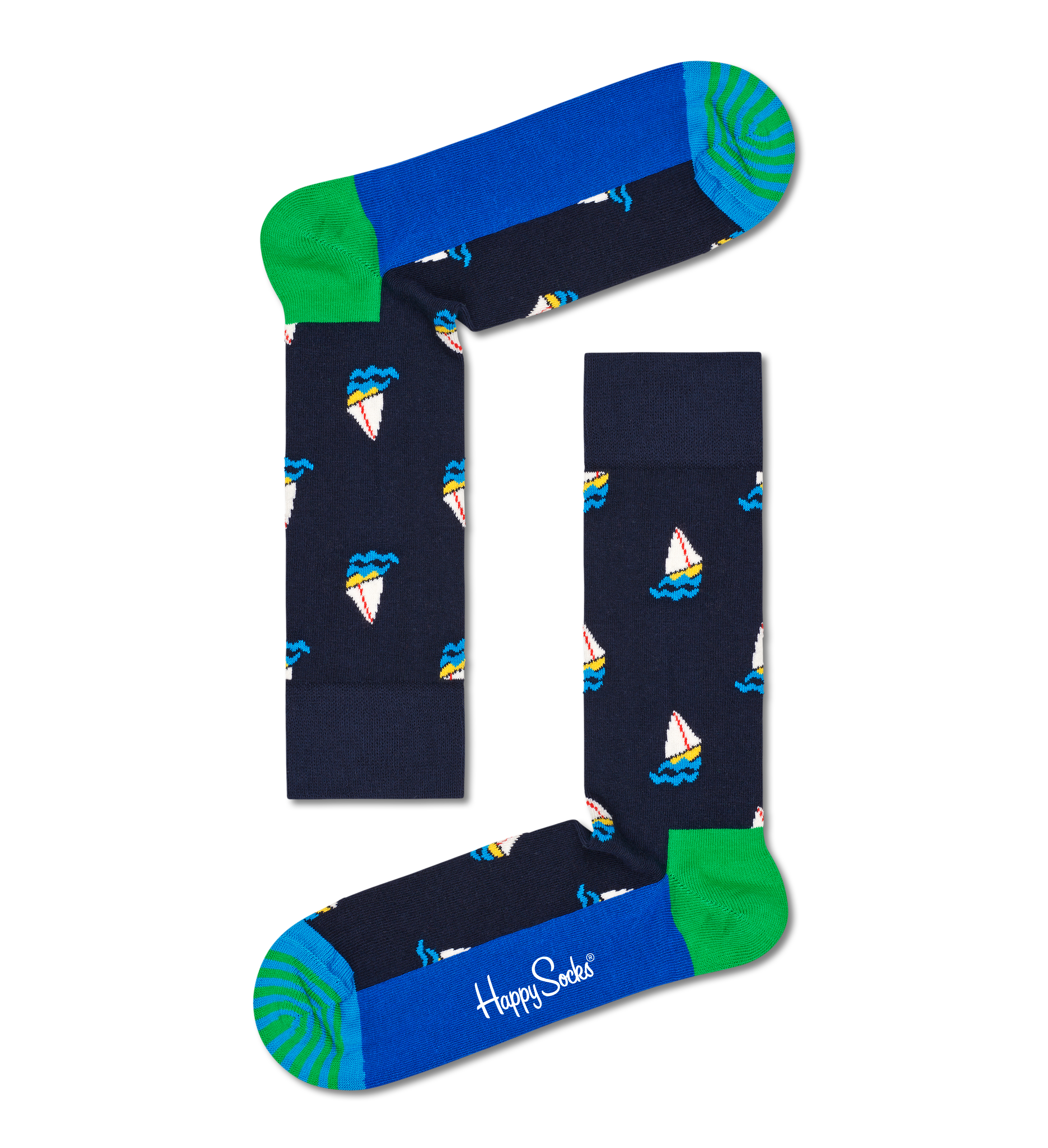 Blue Sail Away Sock | Happy Socks