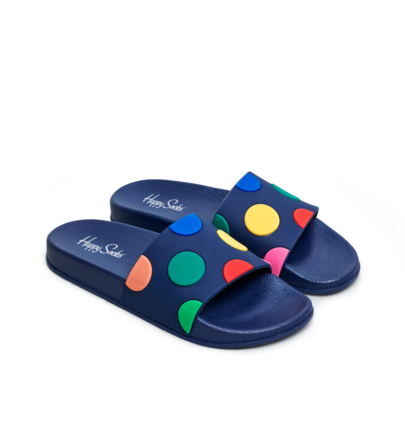 Big Dot Pool Slides | Designer Beach Sandals