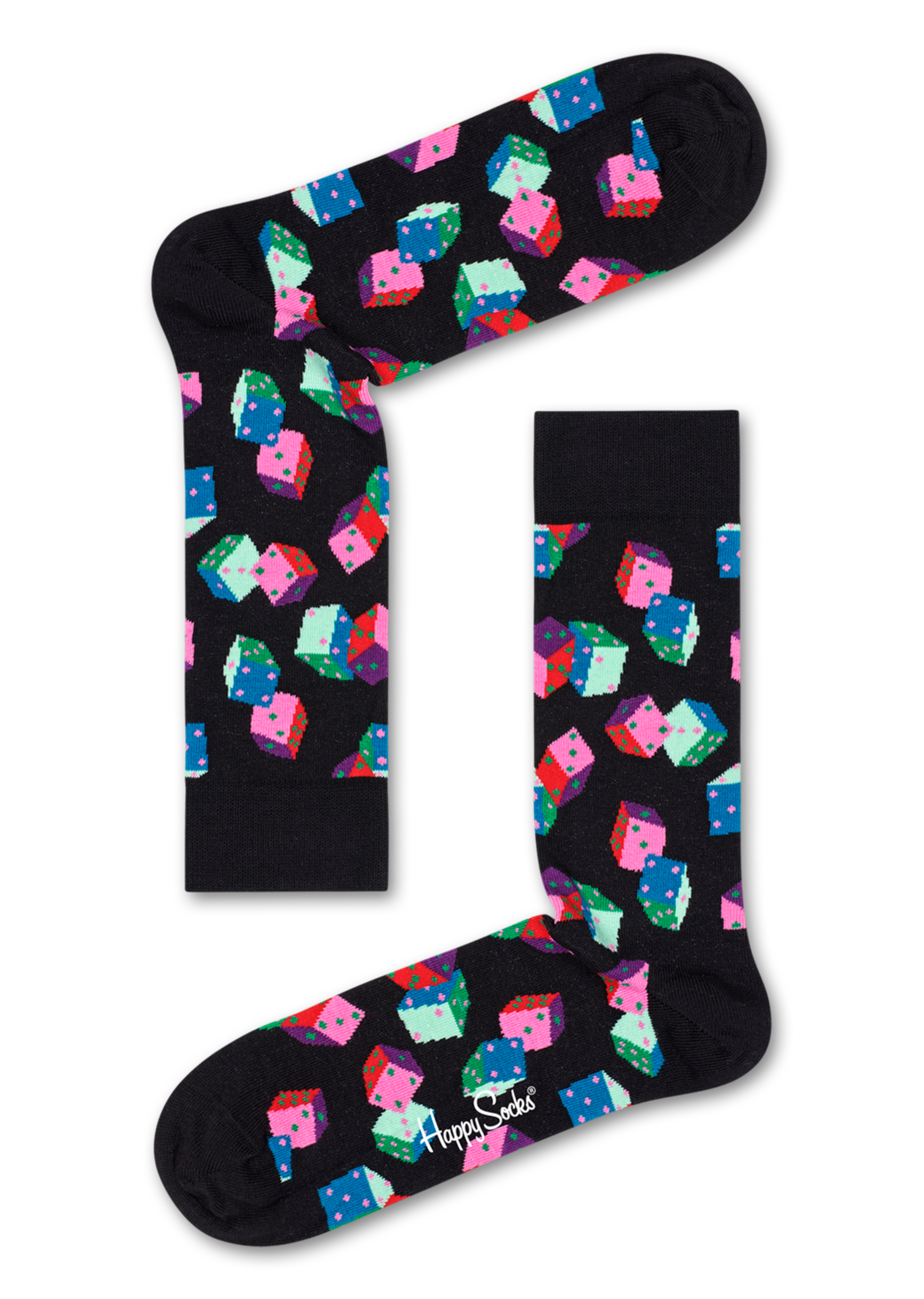 Buy Happy Socks Sunrise Dot Sock - Black