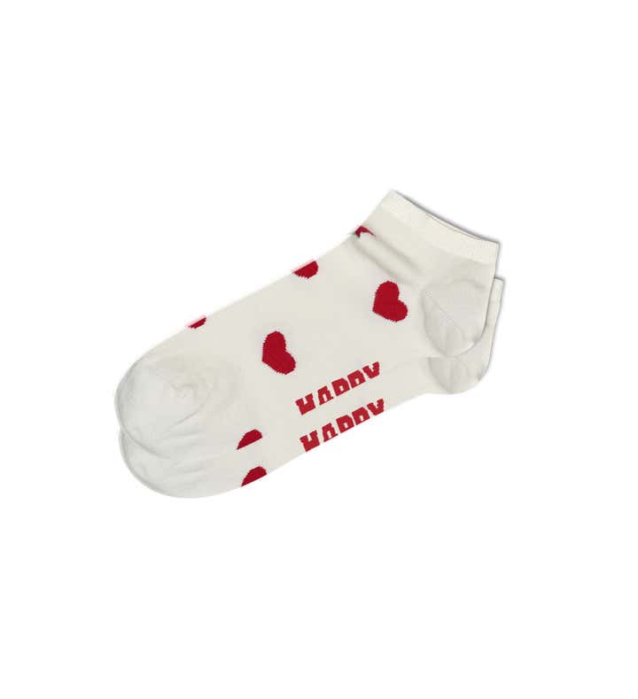 Heart Low Sock