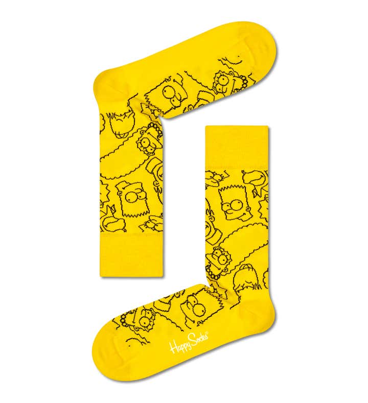 The Simpsons Family Sock