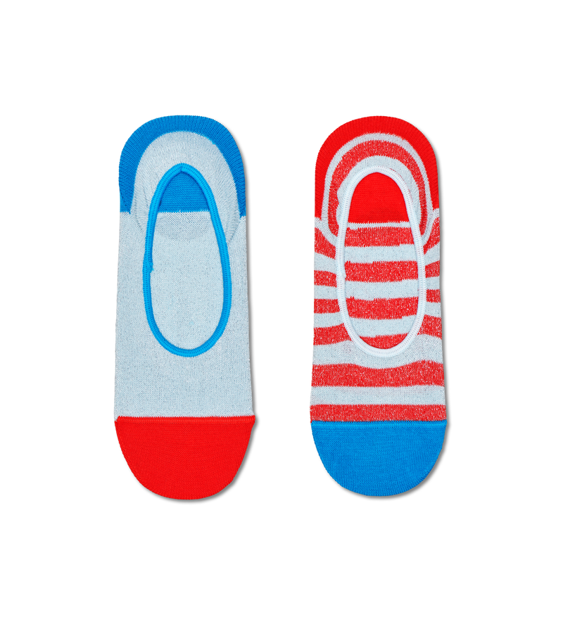 Red Claudia Invisible Sock | Hysteria