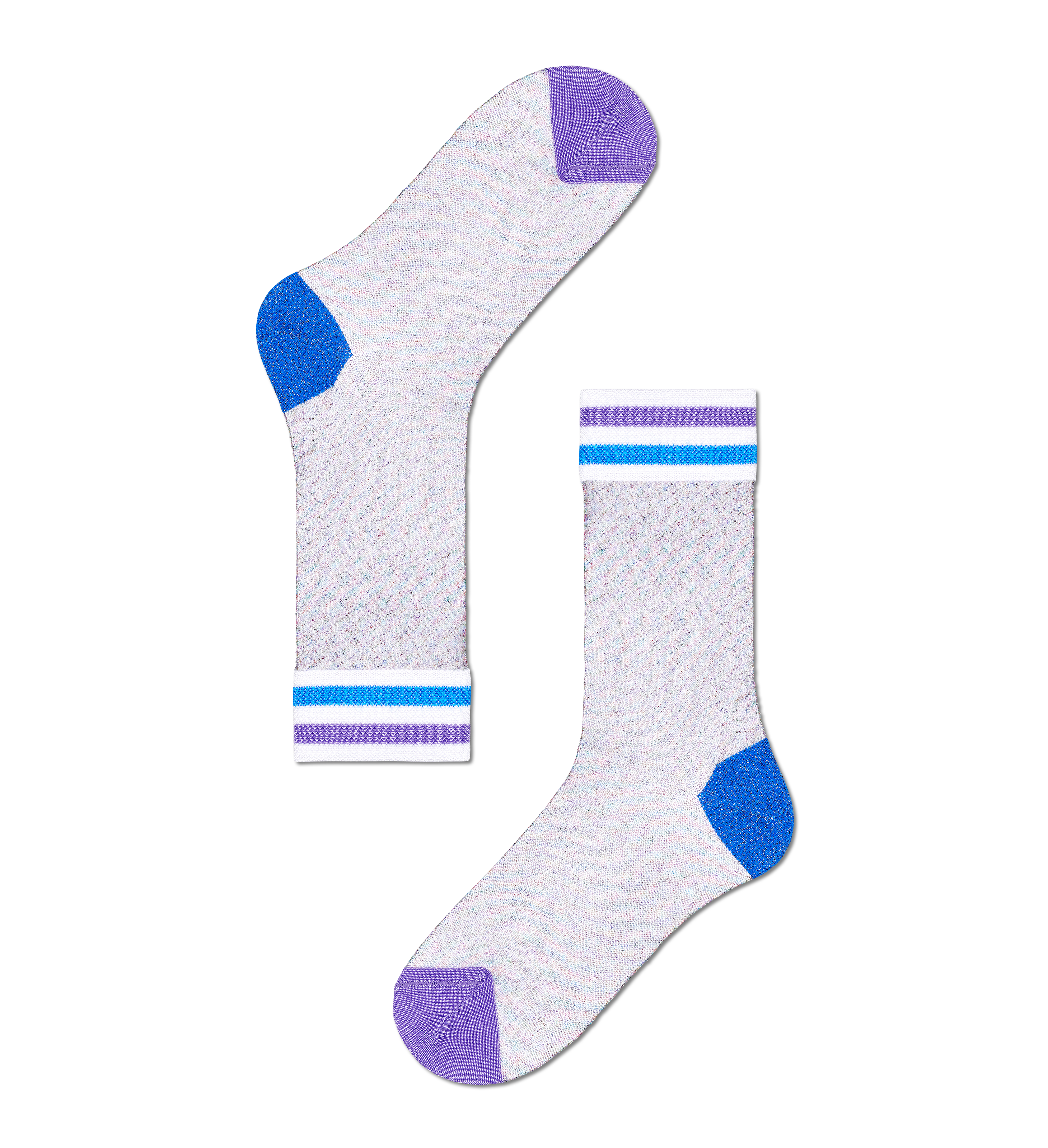Silver Sock for Women: Emmelina | Hysteria | Happy Socks