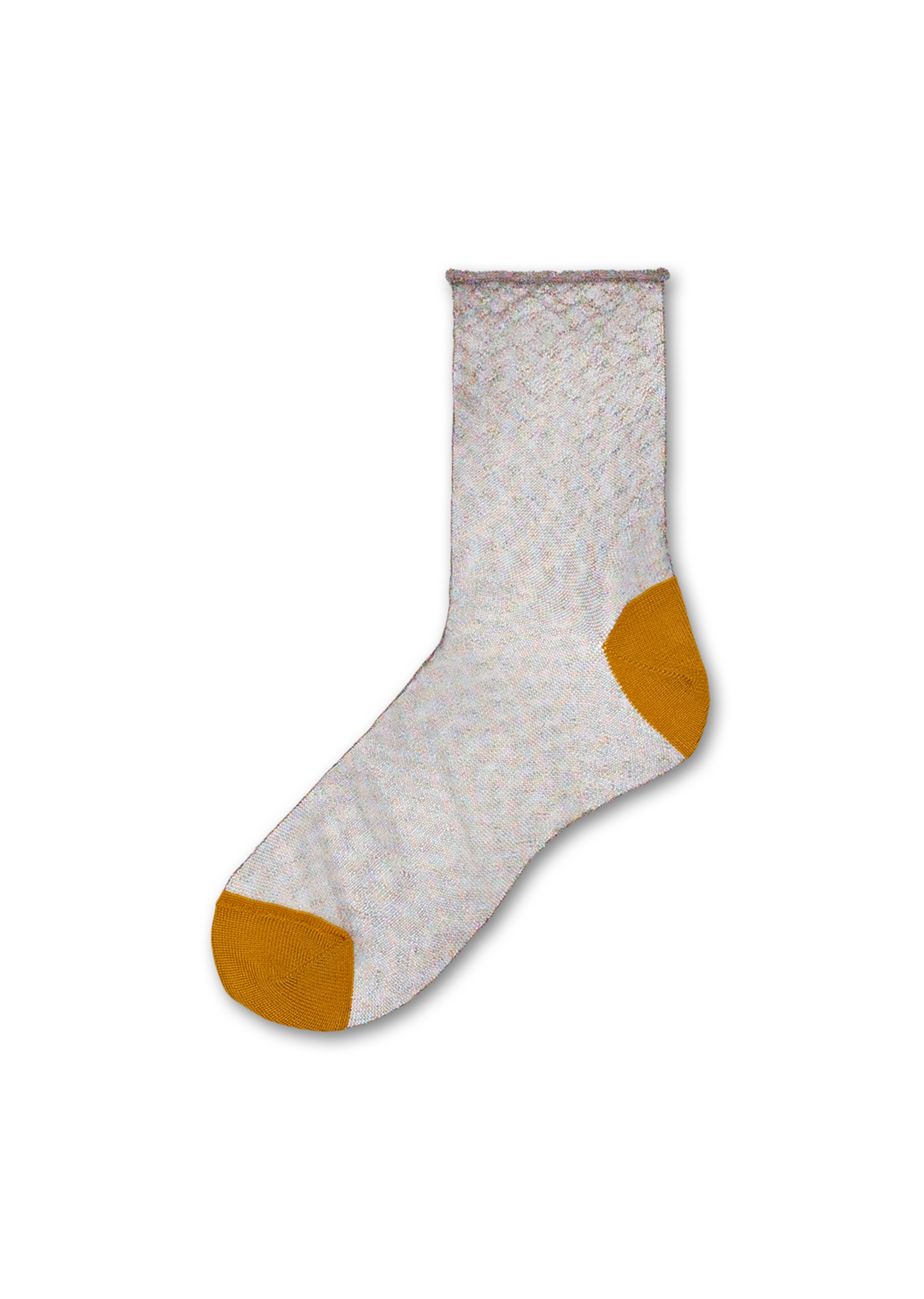 Yellow Orange Ankle socks: Emma | Hysteria by Happy Socks