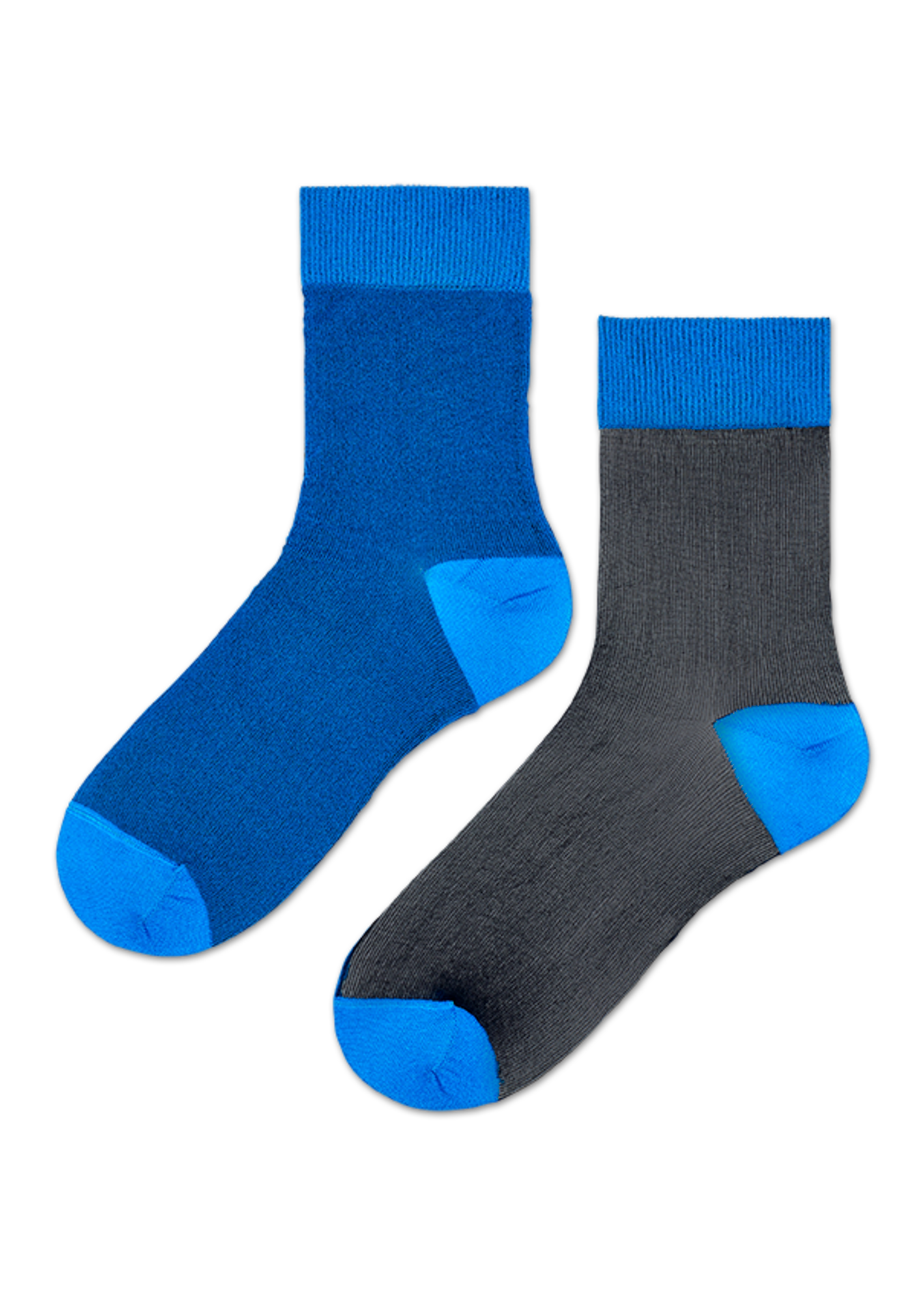 Women’s Ankle Socks: Filippa - Black Blue | Hysteria