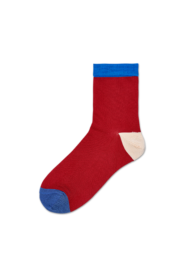 Women’s Ankle Socks: Grace - Red | Hysteria