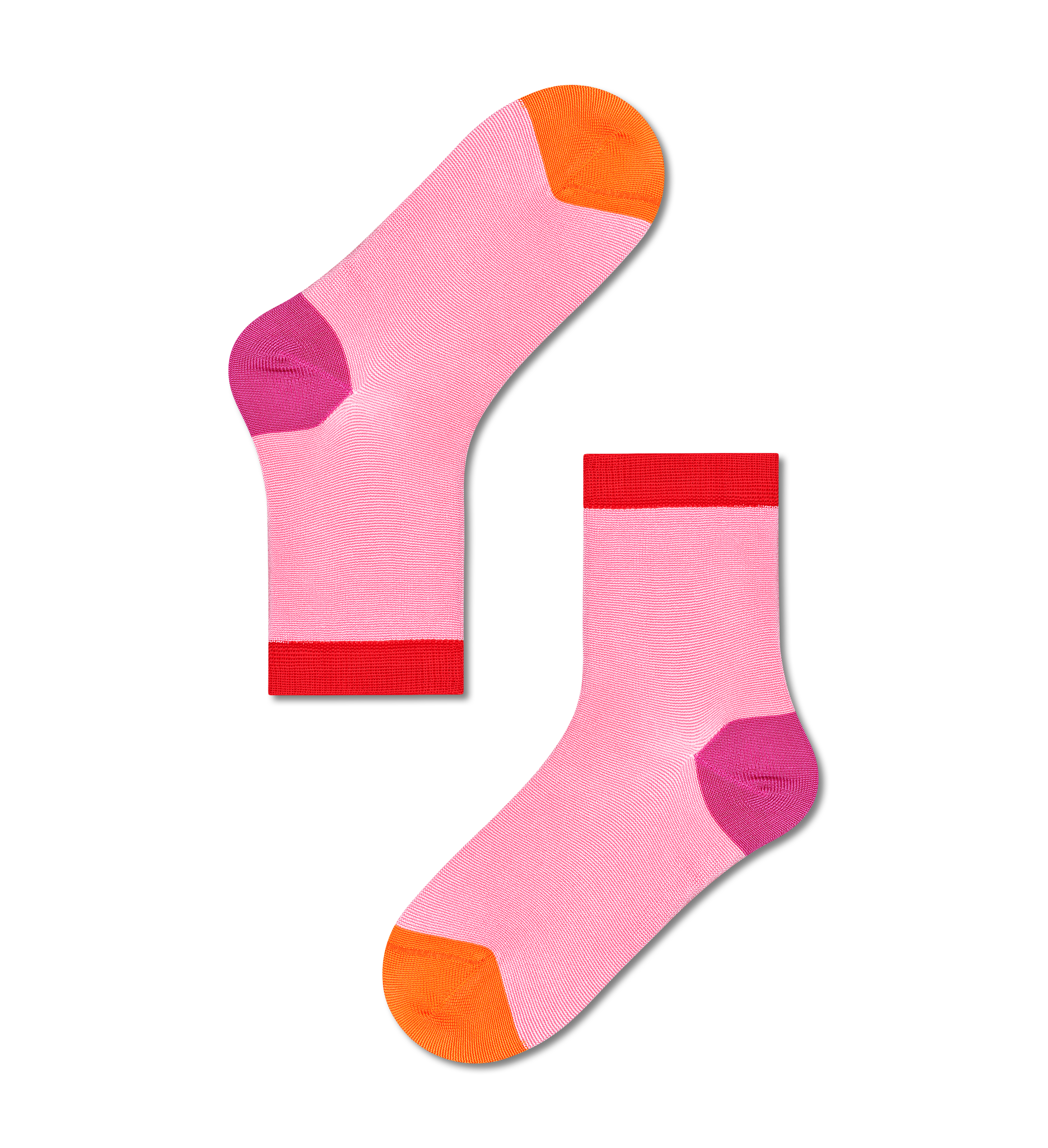 Women’s Ankle Socks: Grace - Pink Red | Hysteria