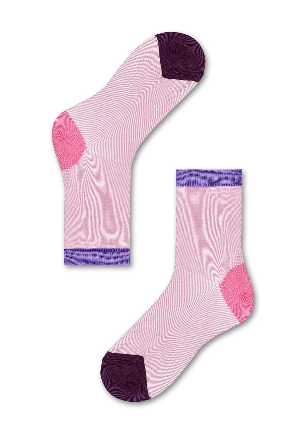 Grace Ankle Socks, Pink - Hysteria | Happy Socks